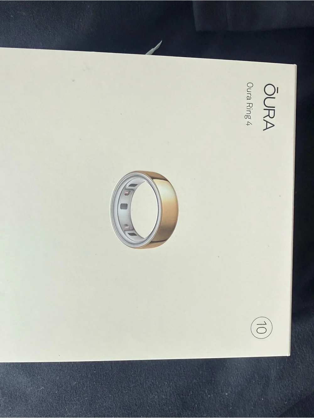 New in box Oura Ring 4 Gold size 10